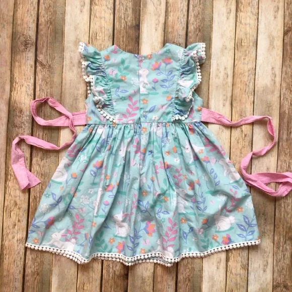 Eleanor Rose Spring Easter Bunny Lisa Dress